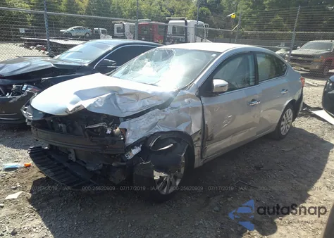 2016 Nissan Sentra S from USA, damaged, VIN 3N1AB7AP2GY242035